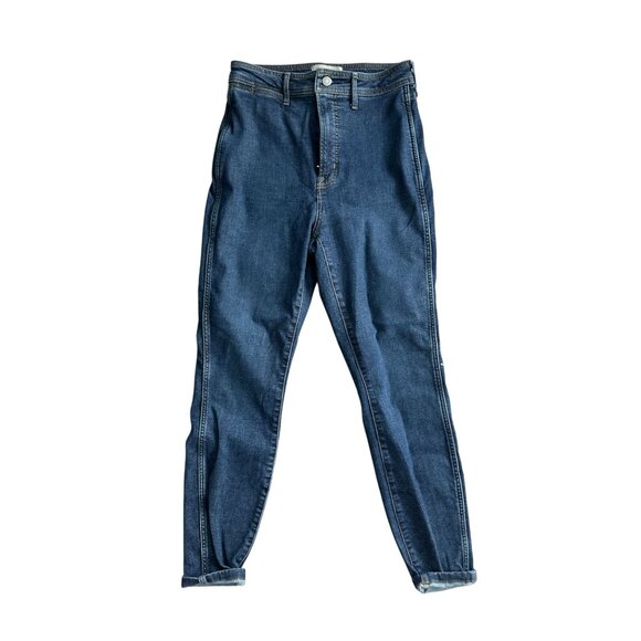 EVERLANE Women's High Rise Blue Ankle Jeans Size 30R - Picture 2 of 9